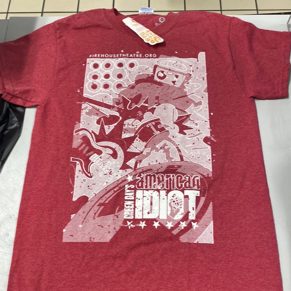 Green Day's American Idiot custom made t-shirt